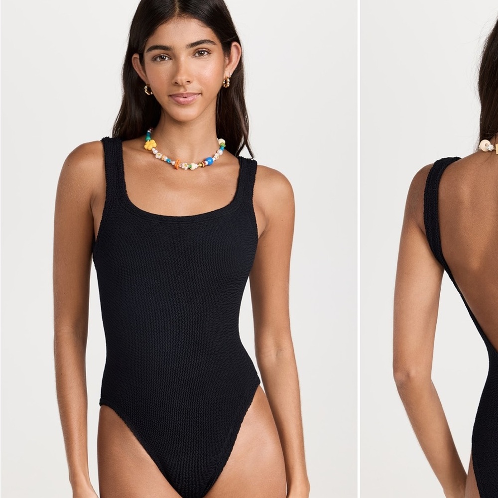 Hunza G Square Neck One Piece